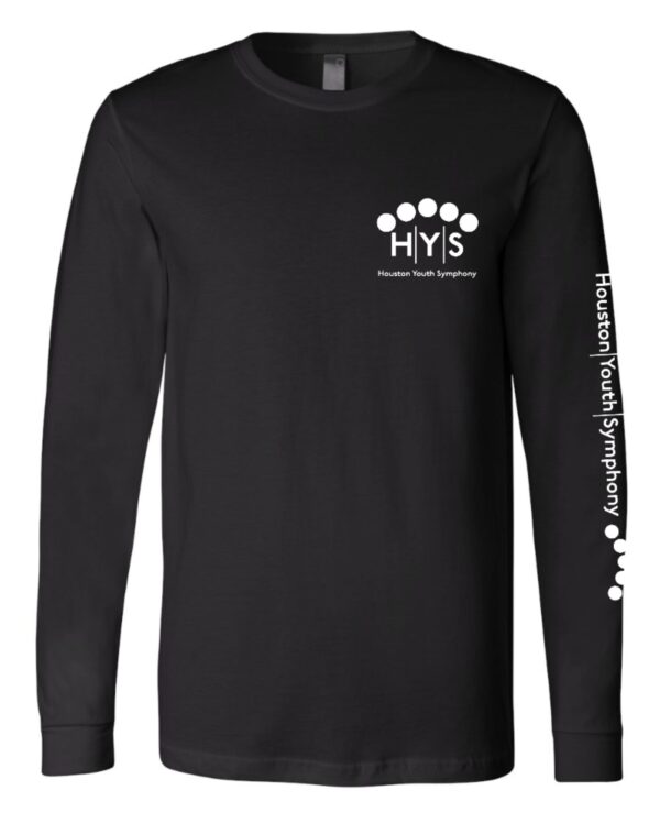 NEW! HYS Logo on Long Sleeve T-Shirt - Image 2